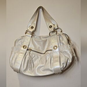 Gianni Chiarini White Shoulder Bag